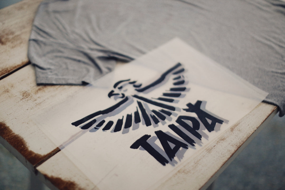 white and black star print textile