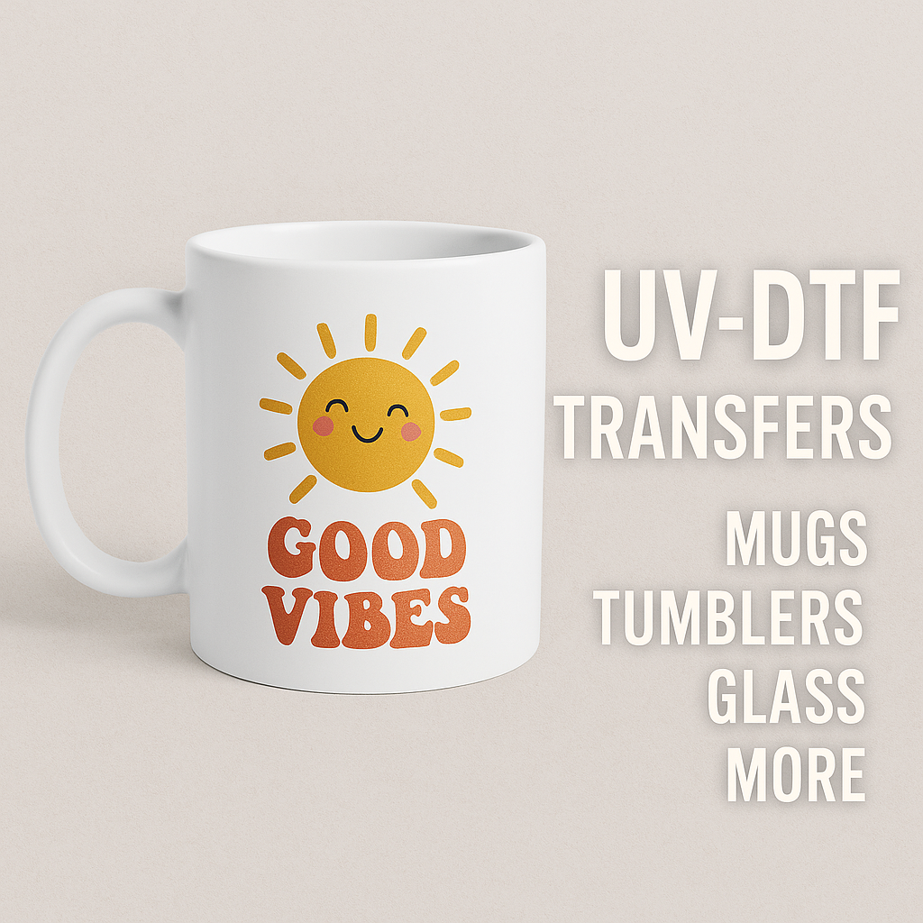Single UV-DTF Transfer