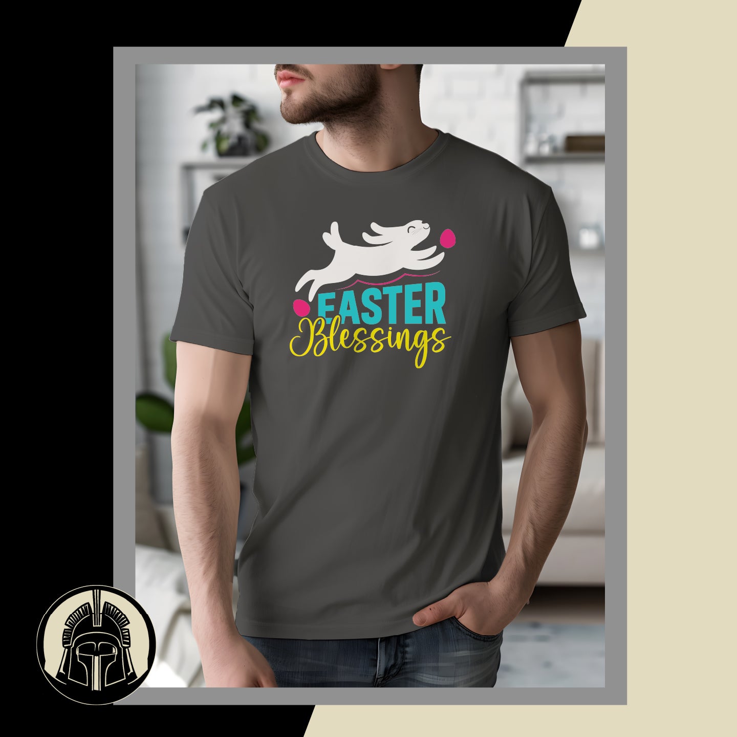 Easter Blessings - Eggs - Bunny - Religious - Easter - DTF