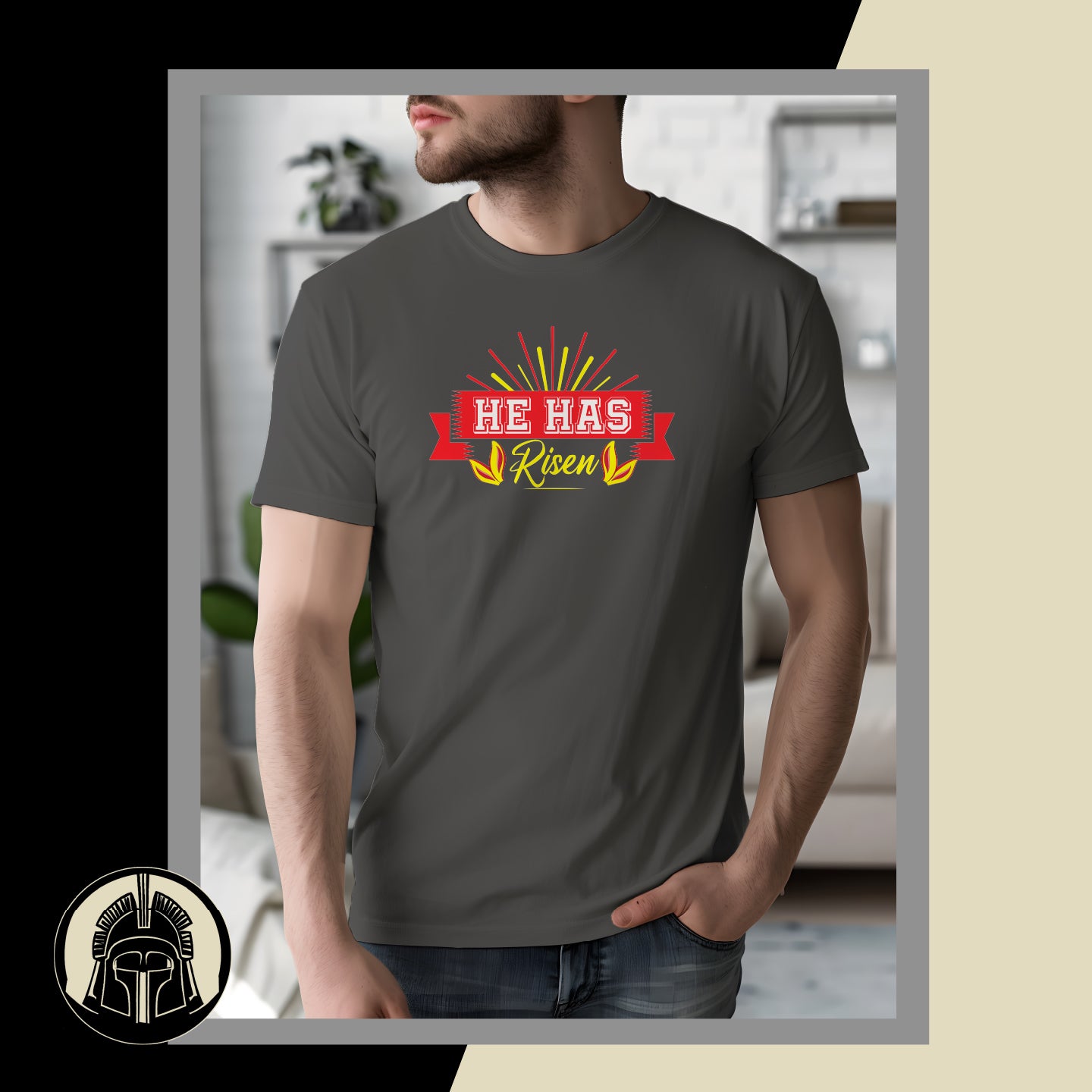 He Has Risen - Religious - Sunshine - Easter - DTF