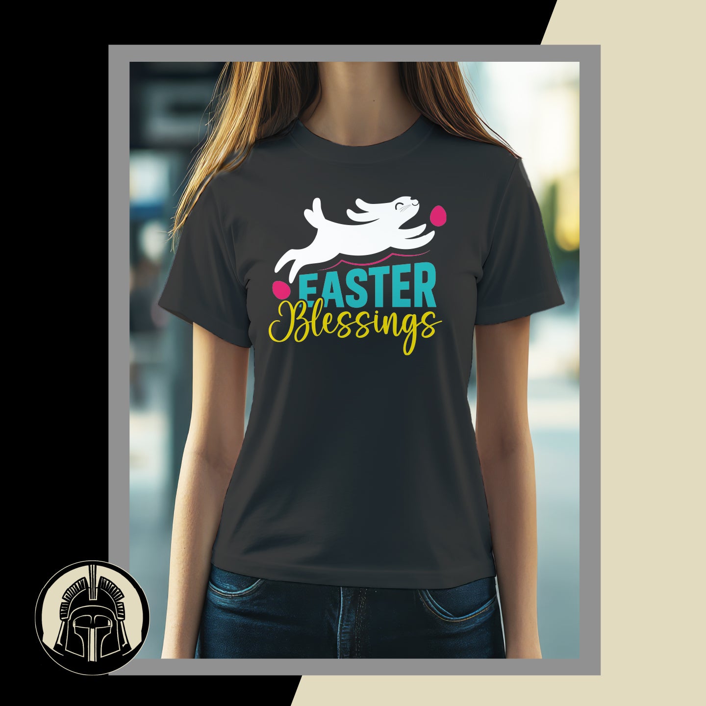 Easter Blessings - Eggs - Bunny - Religious - Easter - DTF
