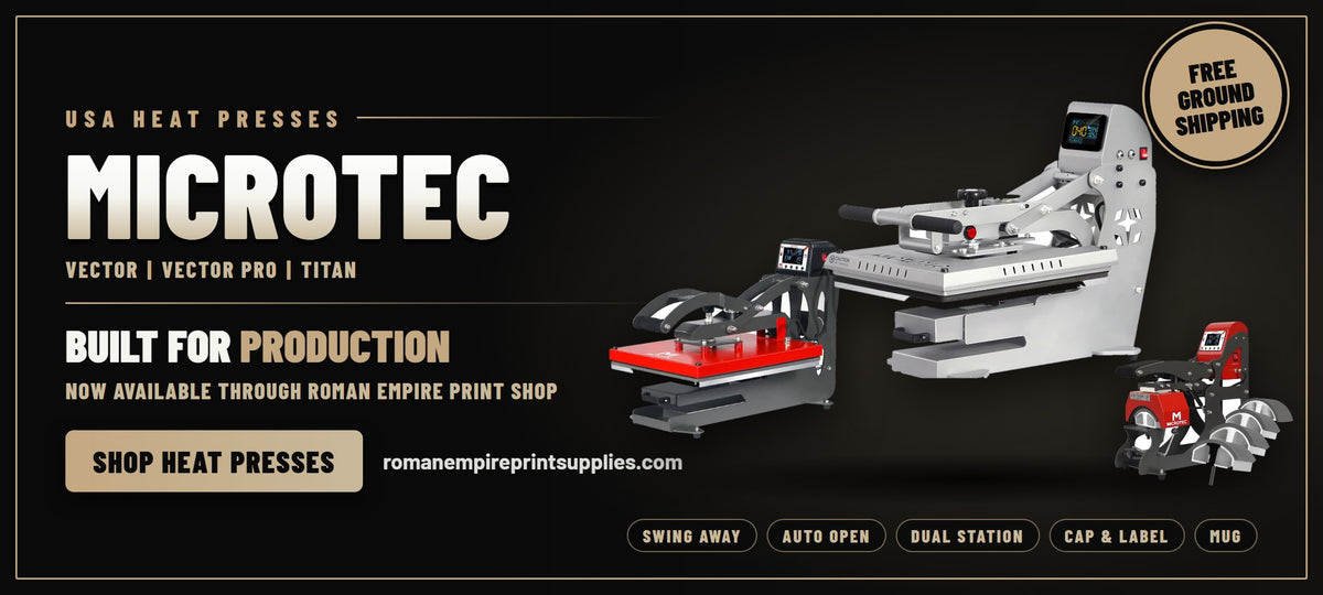 Roman Empire MicroTec heat presses