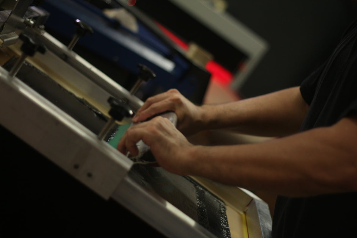 a person working on a computer