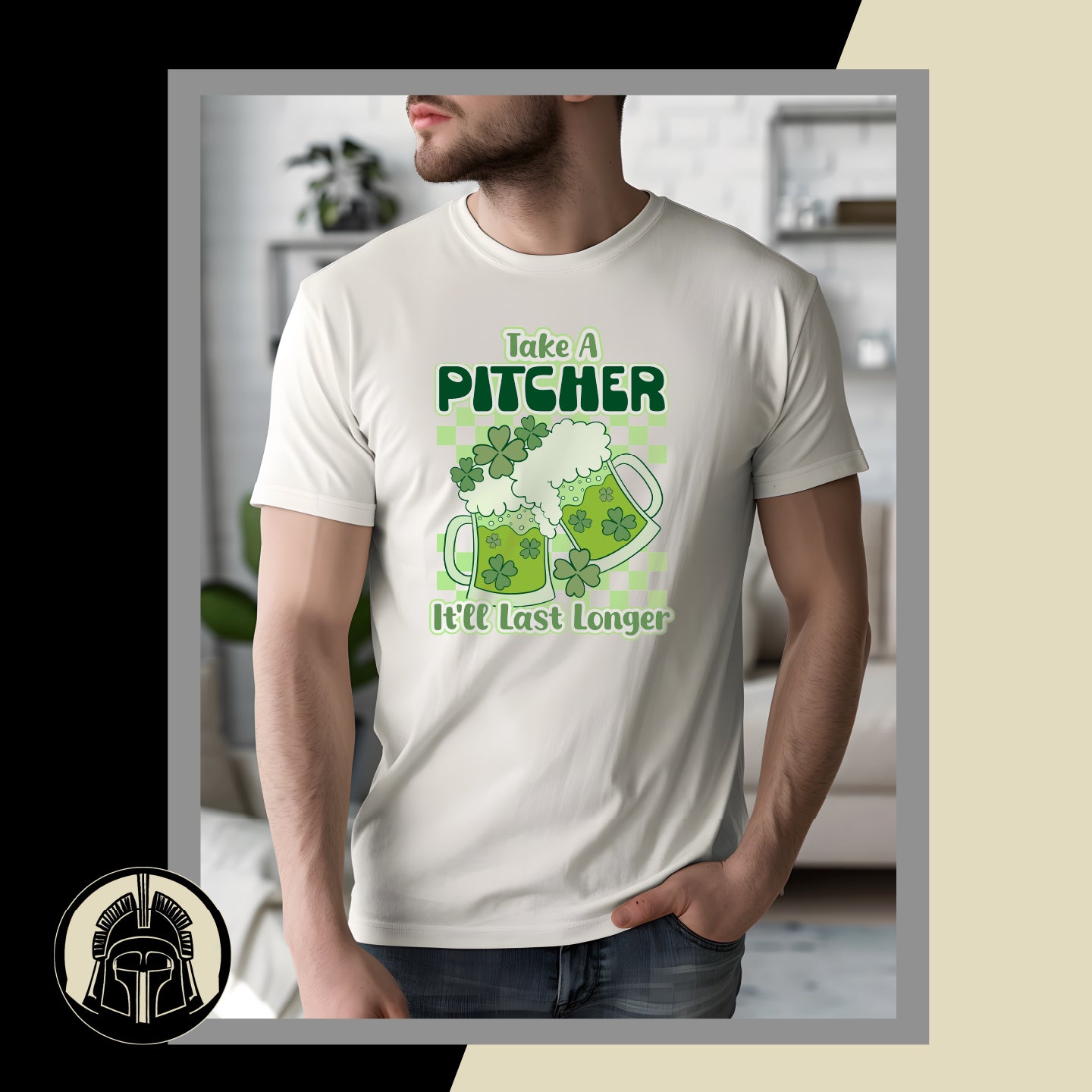 St. Patrick's Day - Version 1 - Premade Gang Sheet 22.5 x 60inches