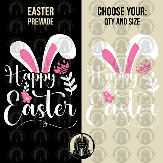 Happy Easter - Bunny 1 - Easter - DTF
