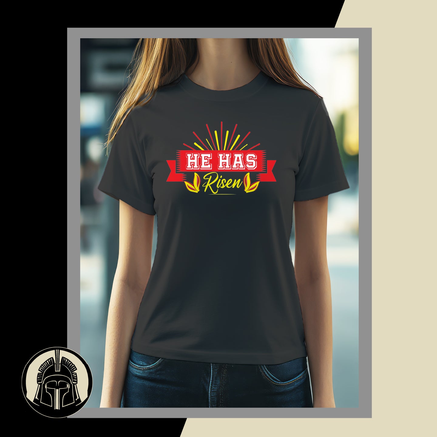 He Has Risen - Religious - Sunshine - Easter - DTF