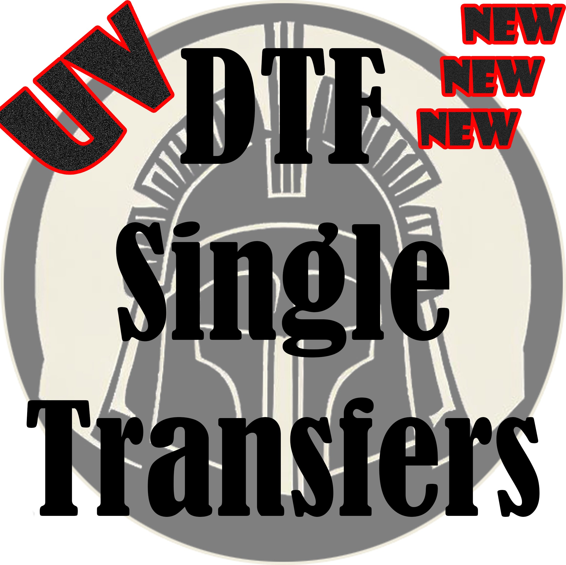 UV Single DTF Transfers