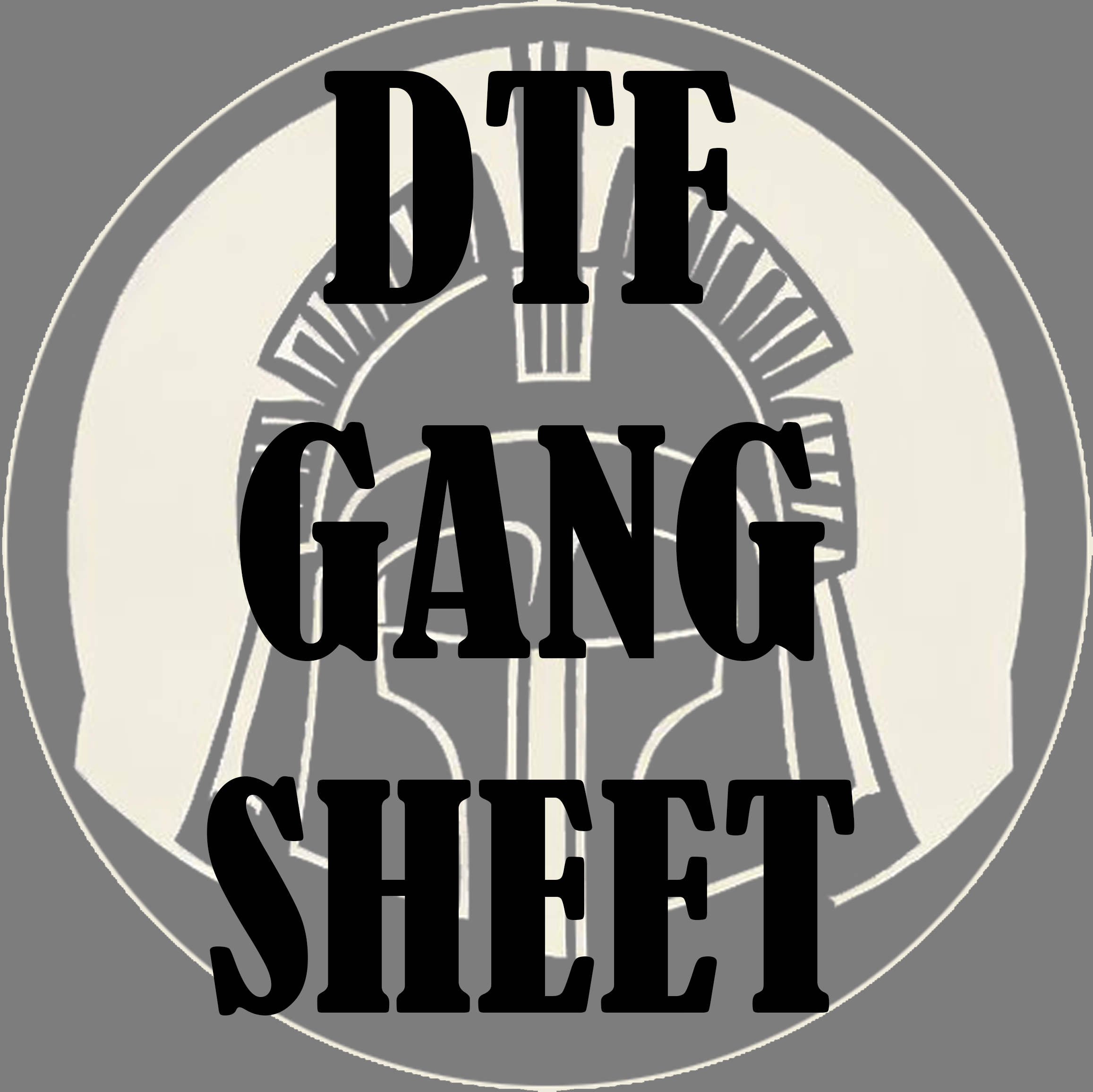 Premade DTF GANG SHEET