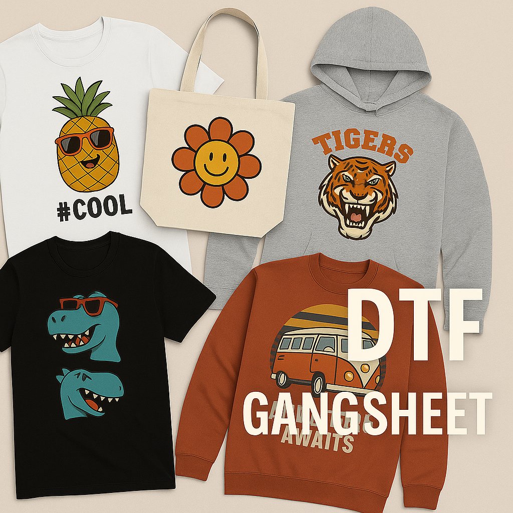 Upload a print-ready DTF gang sheet - ordering path tile